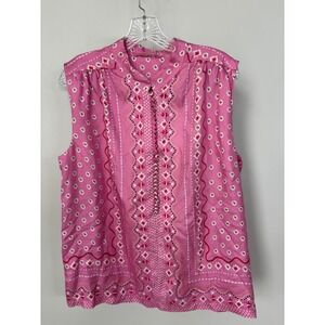 Ermanno Scervino Pink Daisy Print Silk Blend Pajama Set Made in Italy